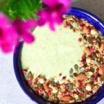Smoothiebowl med spinat og knas 2 smoothiebowl