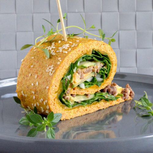 Burgerroulade - Vildt Lækker og Nem Burger Roulade Opskrift