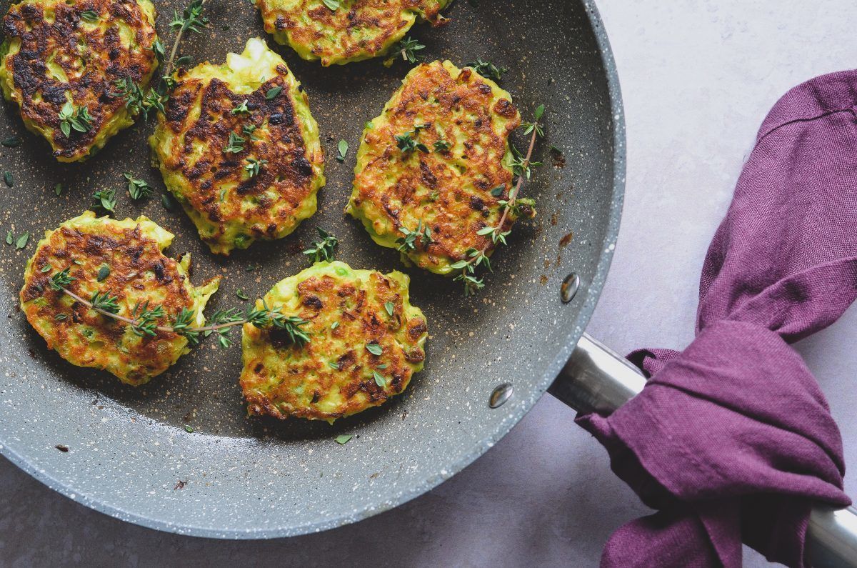 Vegetar frikadeller med bulgur og feta