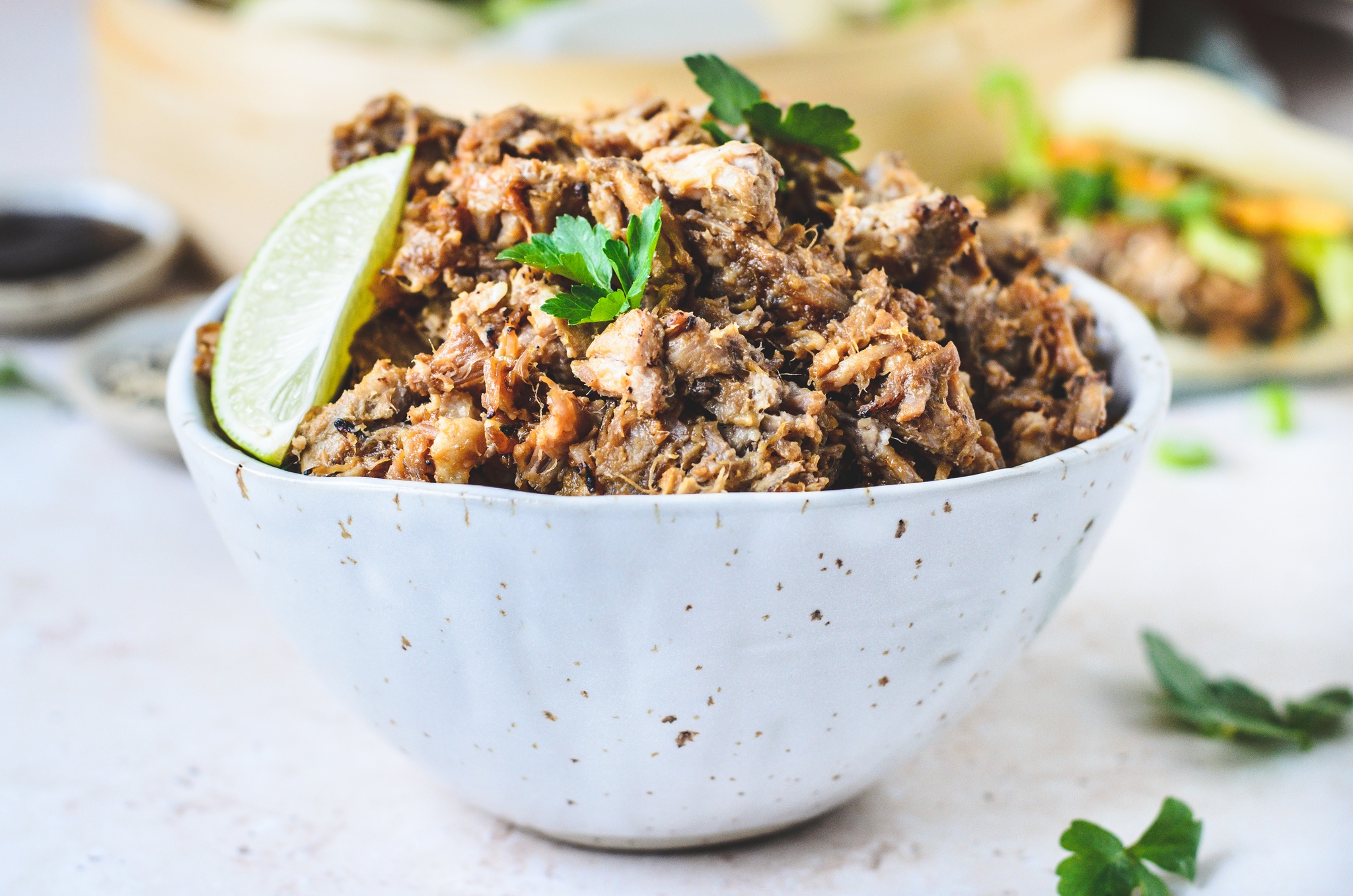 Asiatisk pulled pork