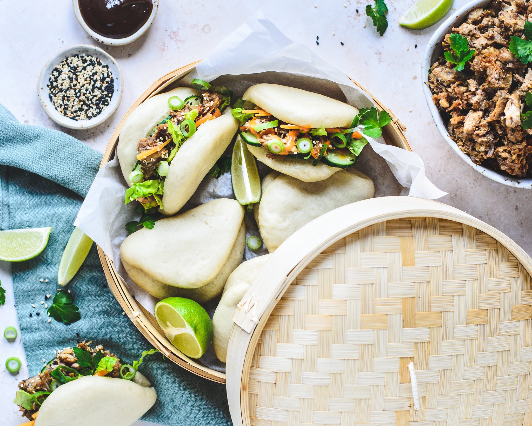 Bao - Dampede boller med fyld