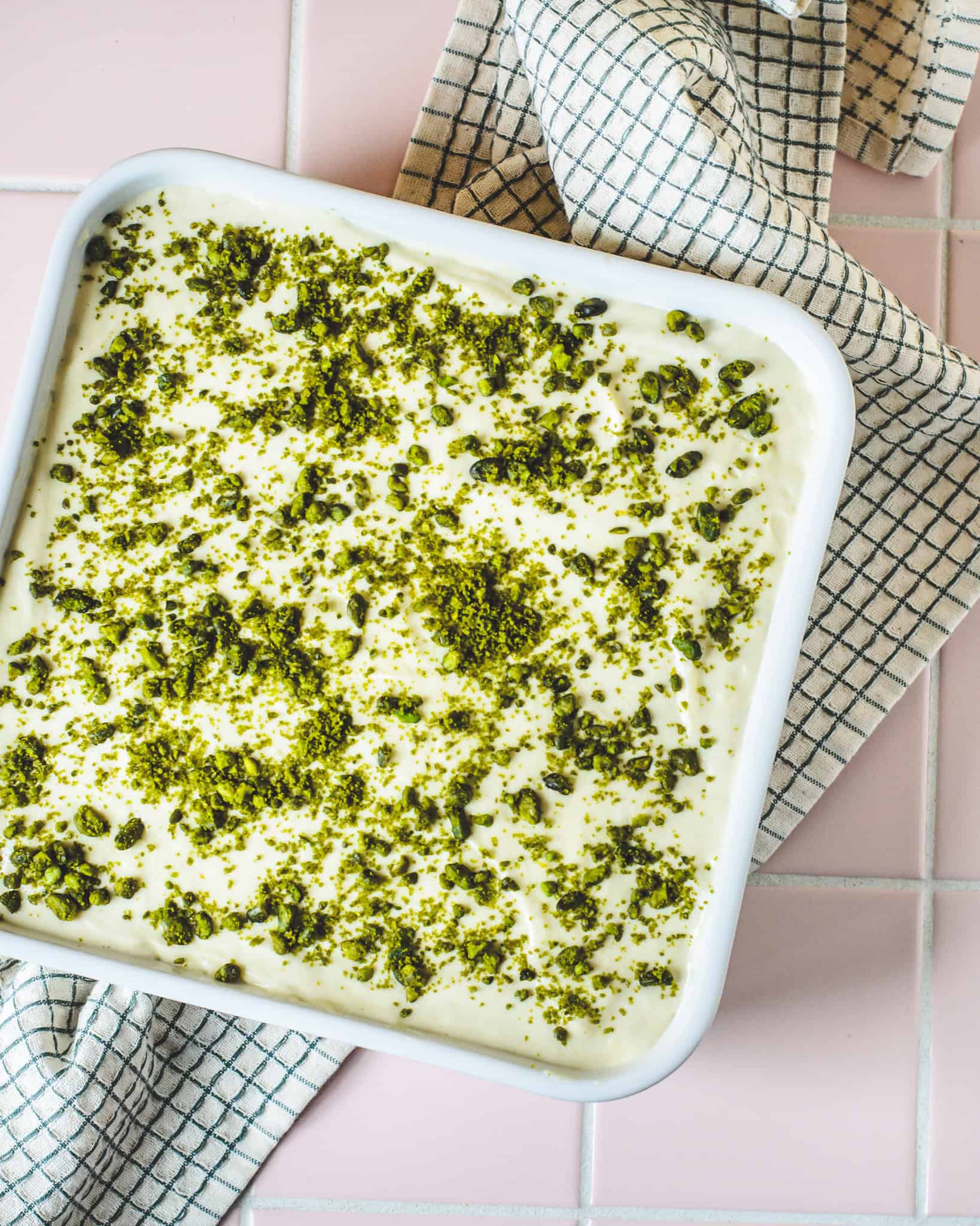 Vanvittigt lækker pistacie tiramisu med dissaronno
