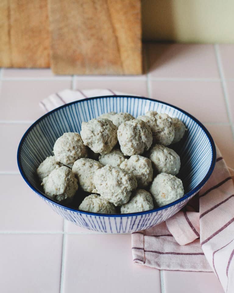 klassiske kødboller til fx boller i karry