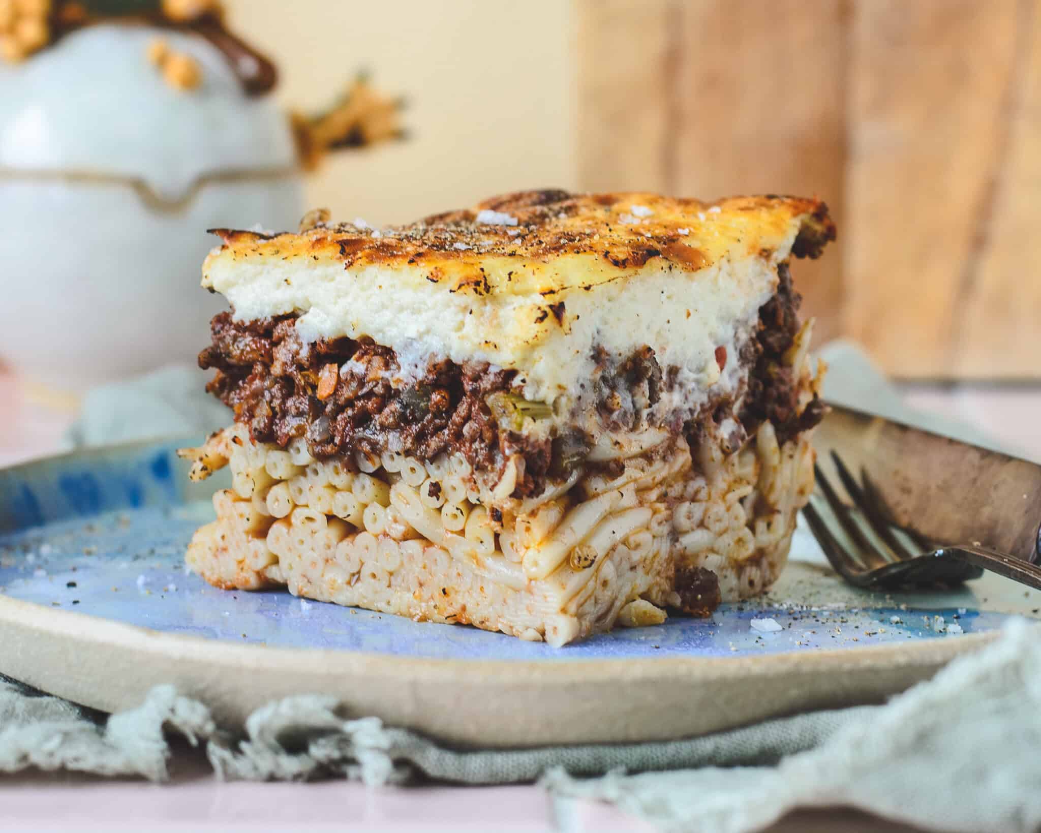 Pastitsio - Græsk lasagne